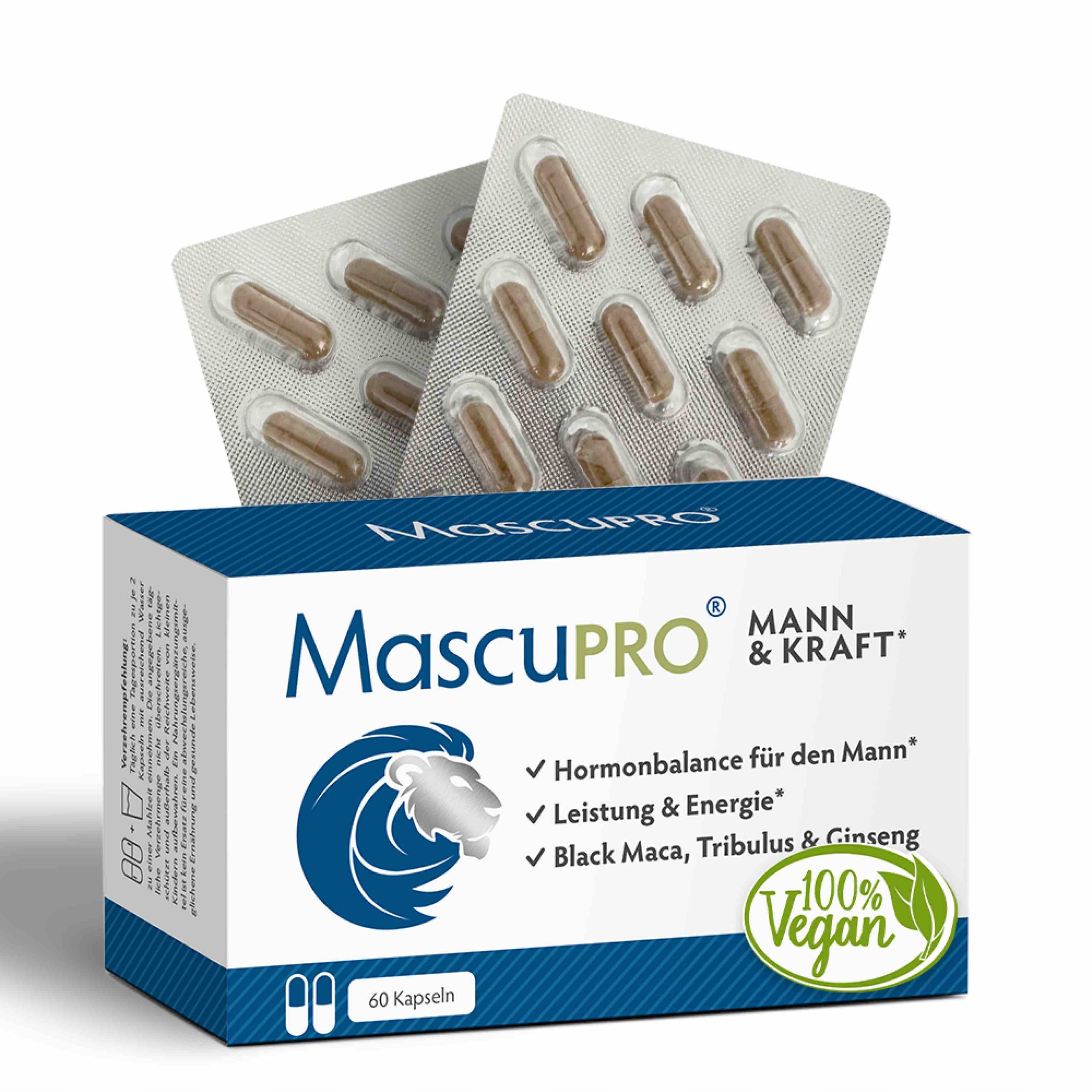MascuPRO® Mann & Kraft 60 Kapseln