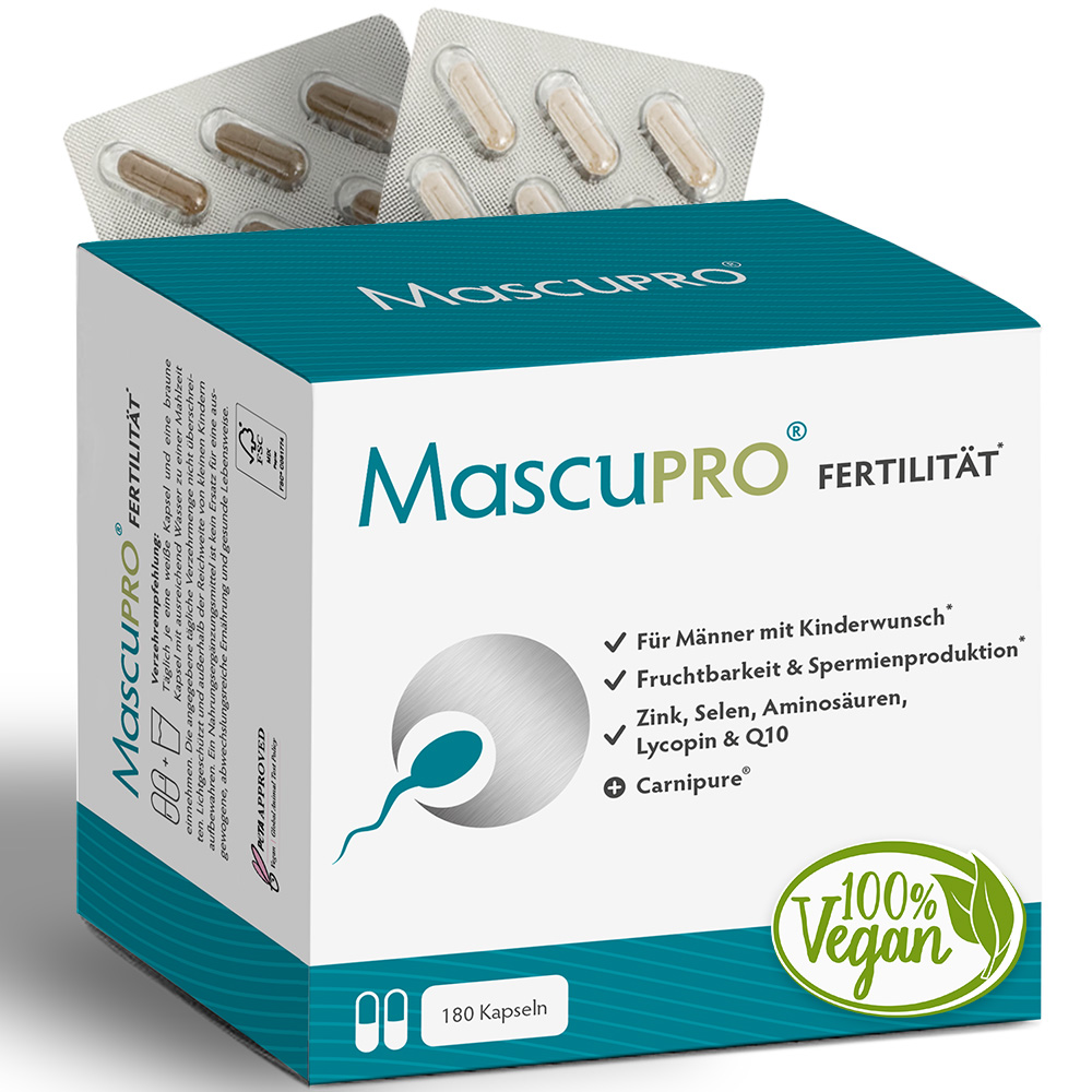 MascuPRO® Fertilität 180 Kapseln
