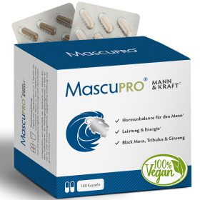 MascuPRO® Mann & Kraft 180 Kapseln