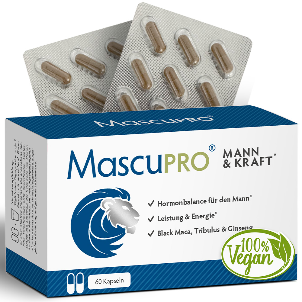 MascuPRO® Mann & Kraft 60 Kapseln